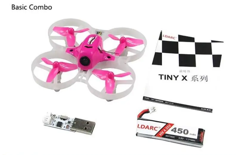 

LDARC TINY 7X 75mm RTF RC Micro FPV Racing Quadcopter Kit With Receiver Basic Version