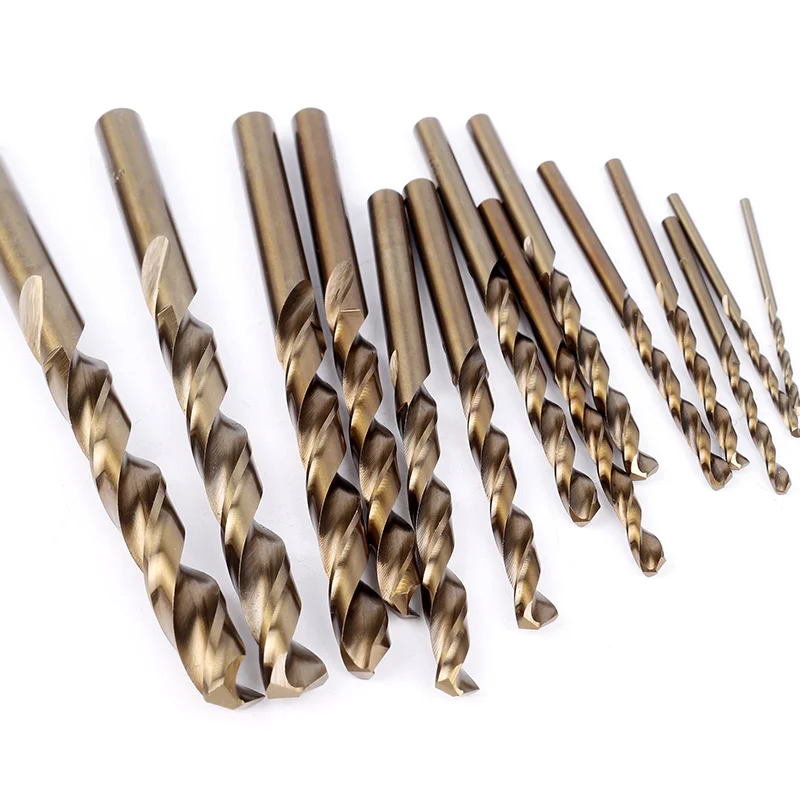 15PCS/Set Drill High Speed Steel Twist Drill Bits Woodwork Drilling