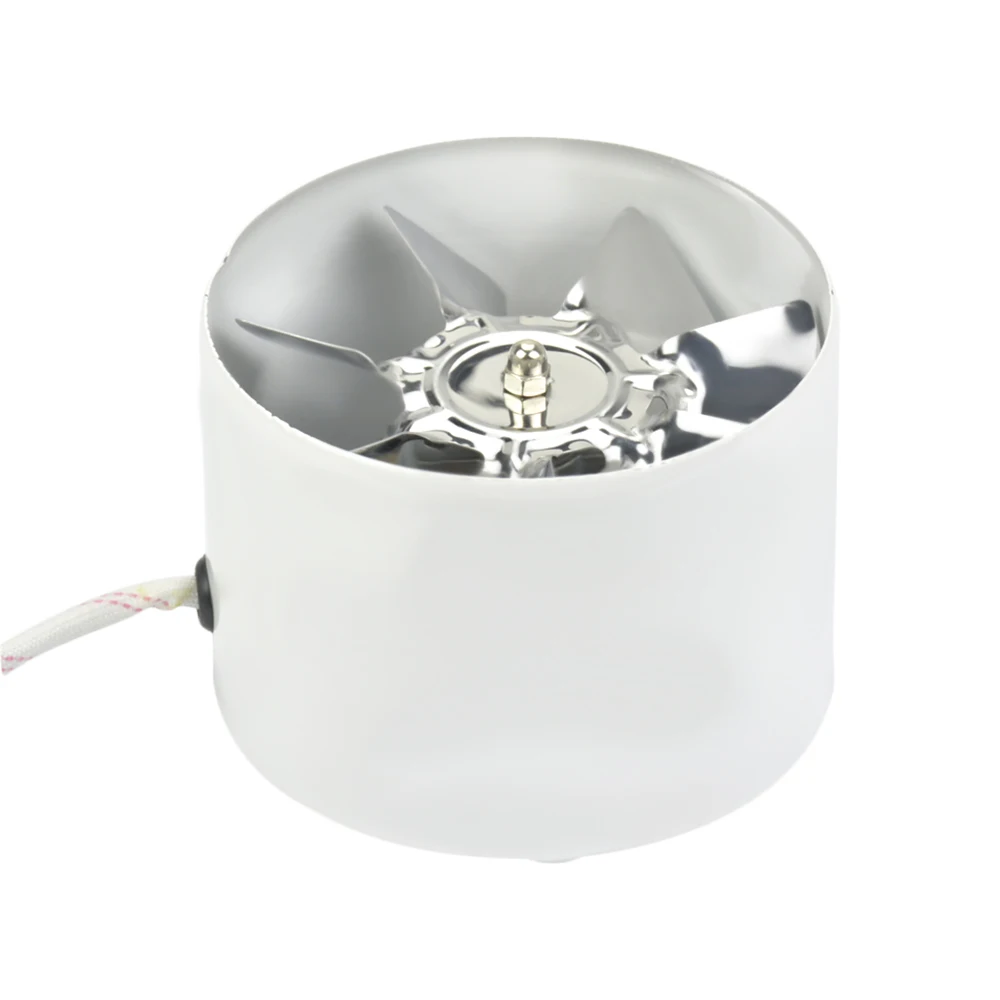 

1Pcs Ventilator 2800R/Min Duct Booster Vent Fan 4inch Exhauster Circular Pipe Fan Speed Static Industrial Exhaust Exhaust