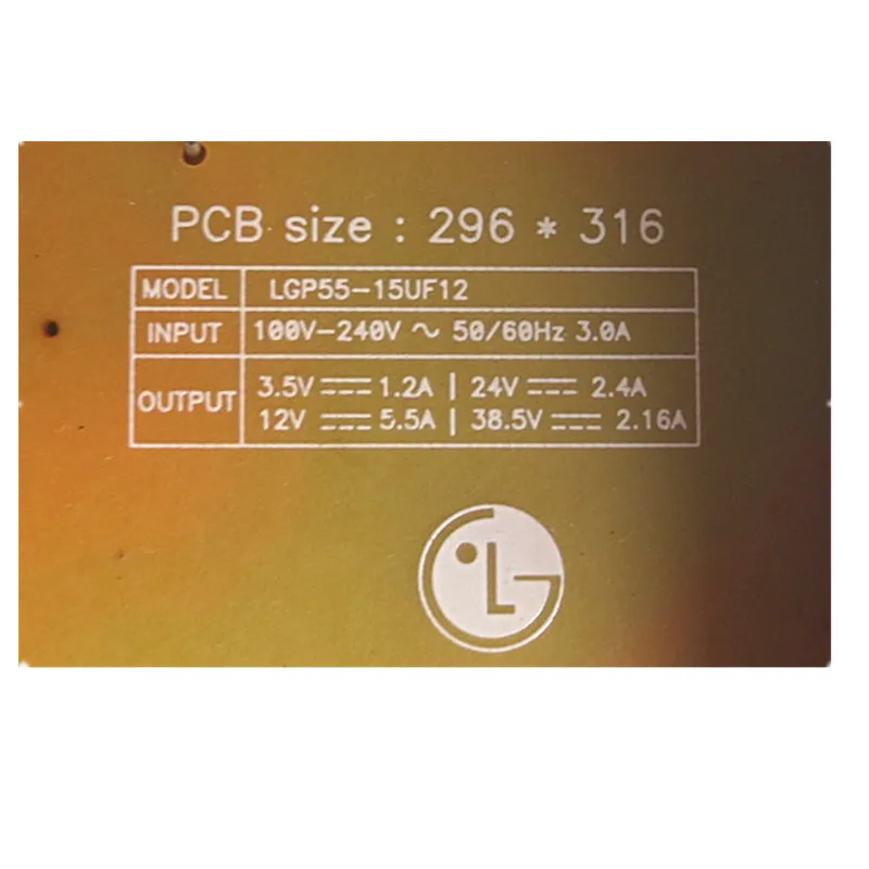 LGP55-15UF12 EAY63709501 OPVP0260 плата питания