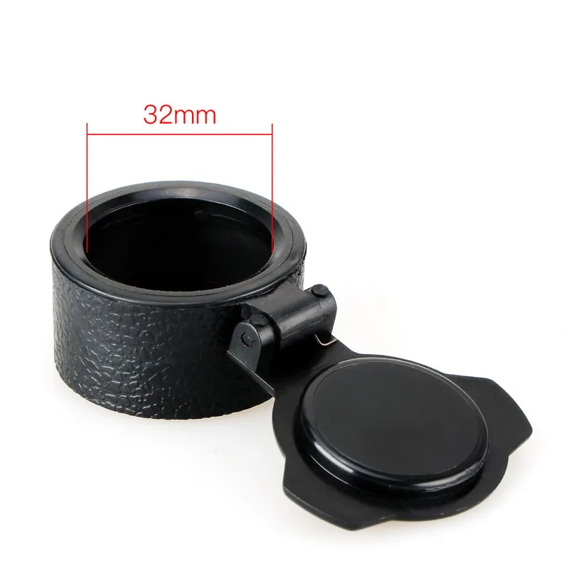 

32cm Brand Rifle Scope Cover Flip Up Quick Spring Cap Open Objective Lens Eyes