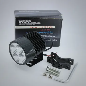 

1X HeadLamp E-bike Electric Bike Car Motorcycle Bulb 12V 24V 36V 48V 80V 6000K White 20W 1800LM LED Spot Light Headlight Moto