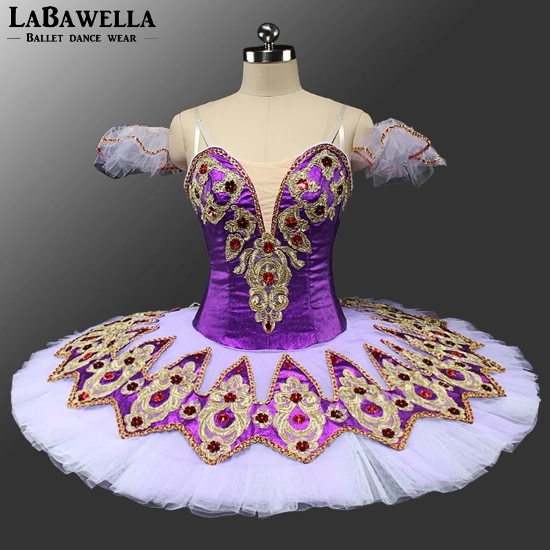 BT9132B Professional Ballet Tutu Purple Classic Ballet Costume Tutu Childs Dance Costumes Platter Competition Ballerina Tutus