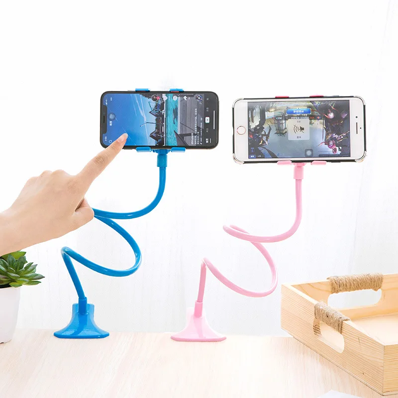 360 Degree Roating Flexible Phone Holder Stand For Mobile Long Arm Holder Bracket Support For Bed Desktop Tablet (14)