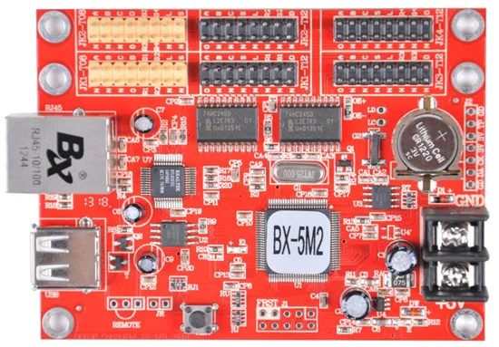 

onbon BX-5M2 (Ethernet+USB) Single$double color LED panel control card,P10 LED display controller