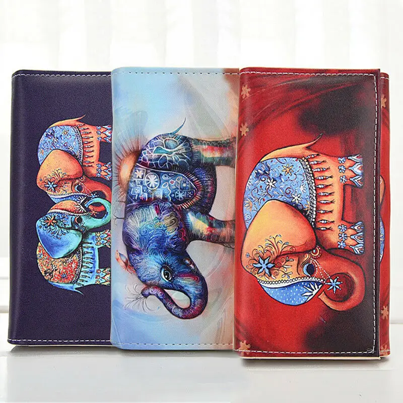 

Women Lady Clutch Leather Wallet Long Card Holder Phone Case Bag Purse Handbag