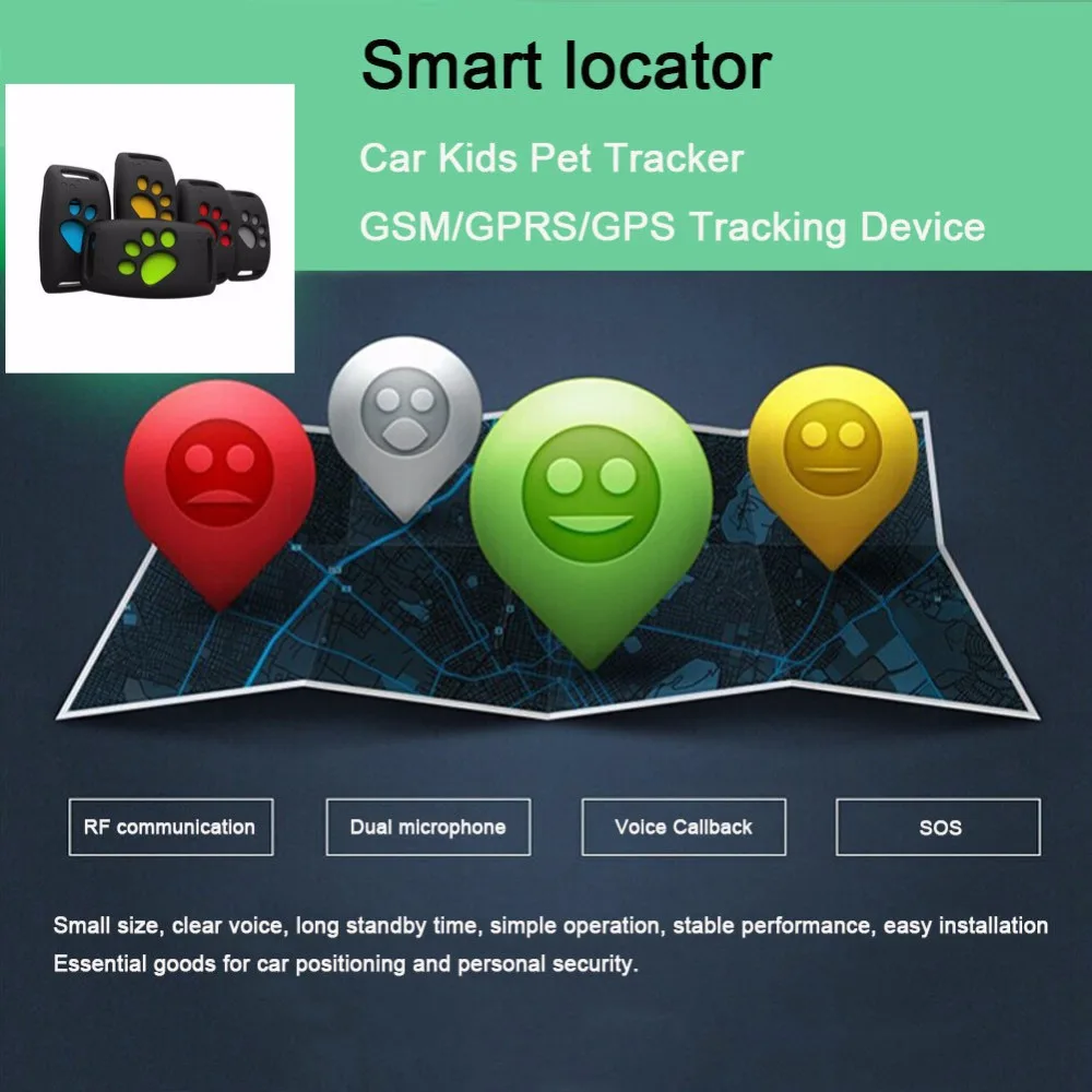 New arrival Mini Pet Tracker Pet GPS Locator Necklace GPS Tracker Collar Smart Pet Locator with best prices factory supply New arrival Mini Pet Tracker Pet GPS Locator Necklace GPS Tracker Collar Smart Pet Locator with best prices factory supply