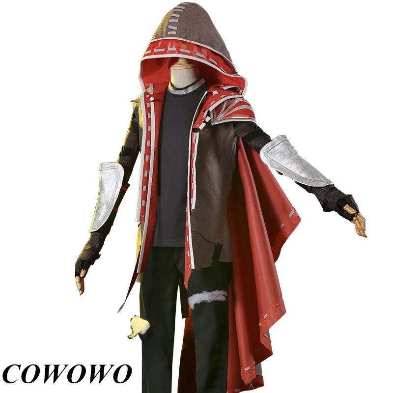 

Anime! Identity V Naib Subedar Assassin Cloak Game Skin Leather Gothic Uniform Cosplay Costume Daily Suit Free Shipping