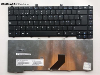 

SP Spanish keyboard for Acer AS5100 AS5610 AS3100 FL50 3690 5500 5515 310 Black keyboard SP layout