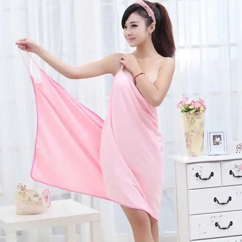 ladies sleeveless bathrobe