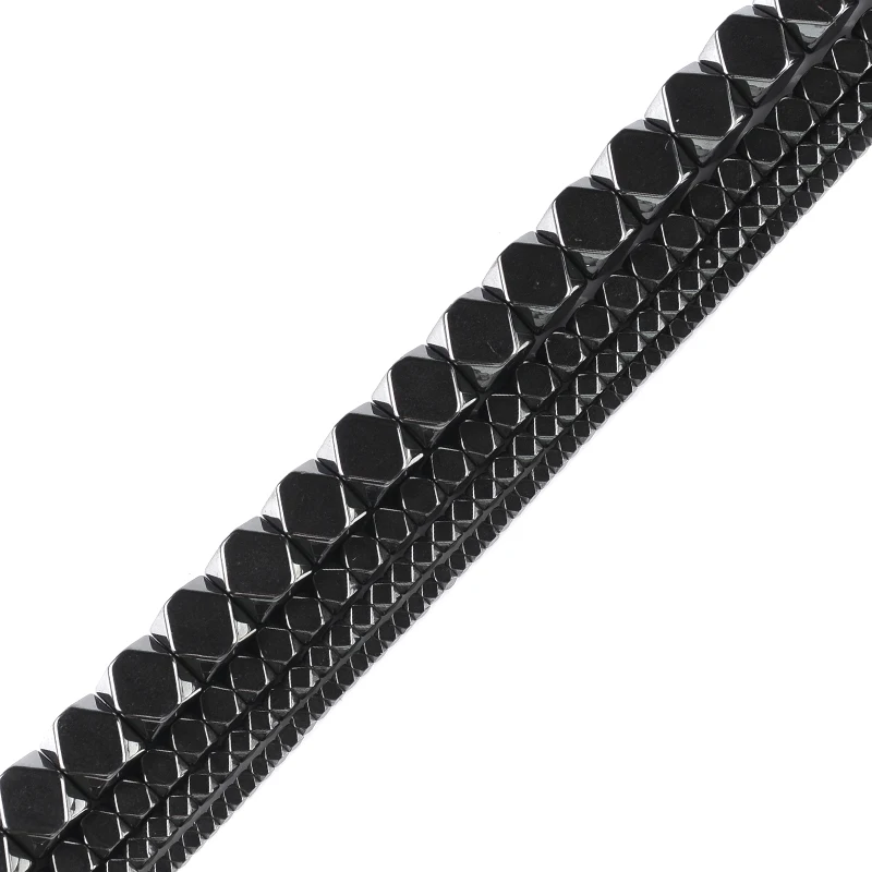 1pack-lot-Hematite-beads-New-Natural-stone-2-3-4-7mm-Bright-Polygonal-shape-Loose-Beads