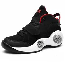 Мужская баскетбольная обувь резиновая уличная спортивная обувь мужские высокие кроссовки легкоатлетические спортивные туфли