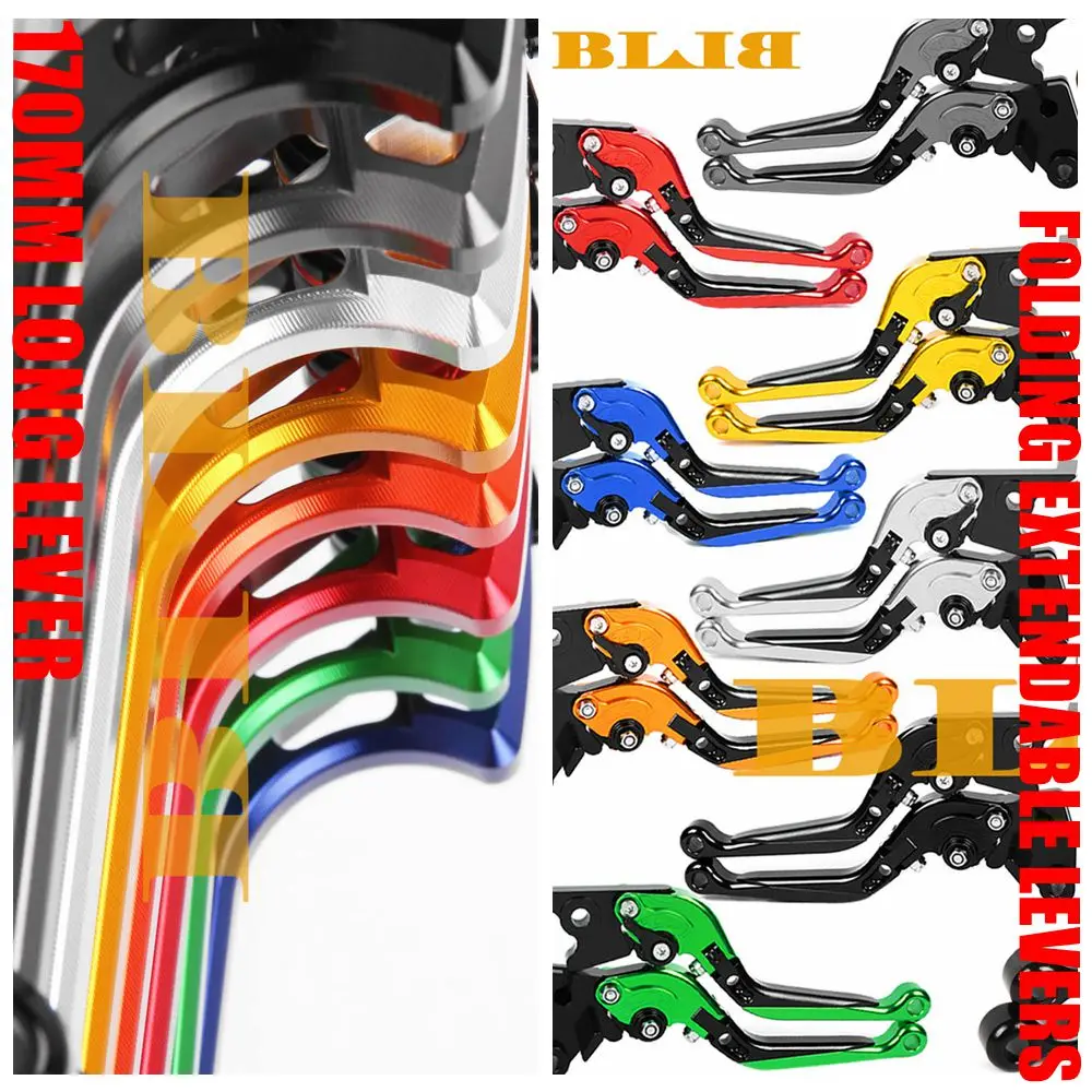 For KYMCO DOWNTOWN 125 200 300 350 MY ROAD 700 All Years CNC Motorcycle Foldable Extending/170mm Brake Clutch Levers Moto Lever |