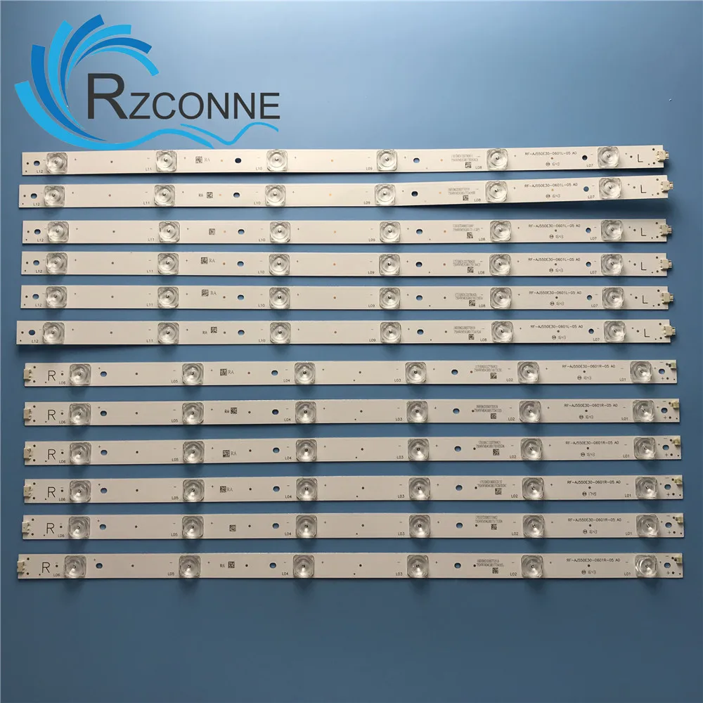 

LED Backlight lamp strip For Sharp 55"TV RF-AJ550E30-0601R-05 0601L LSC550FN13 HWV55162Y LC-55CUG8461KS