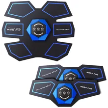 EMS умный тренажер для фитнеса брюшный тренажер для тренировки мышц похудения интенсивный учебный массажер комплект из 3 предметов