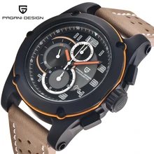 Pagani Diseño Relojes Hombres Marca de Lujo de Múltiples Funciones 2684 de Cuarzo Deporte de Los Hombres Reloj de Buceo 30 m Reloj Militar Relogio masculino