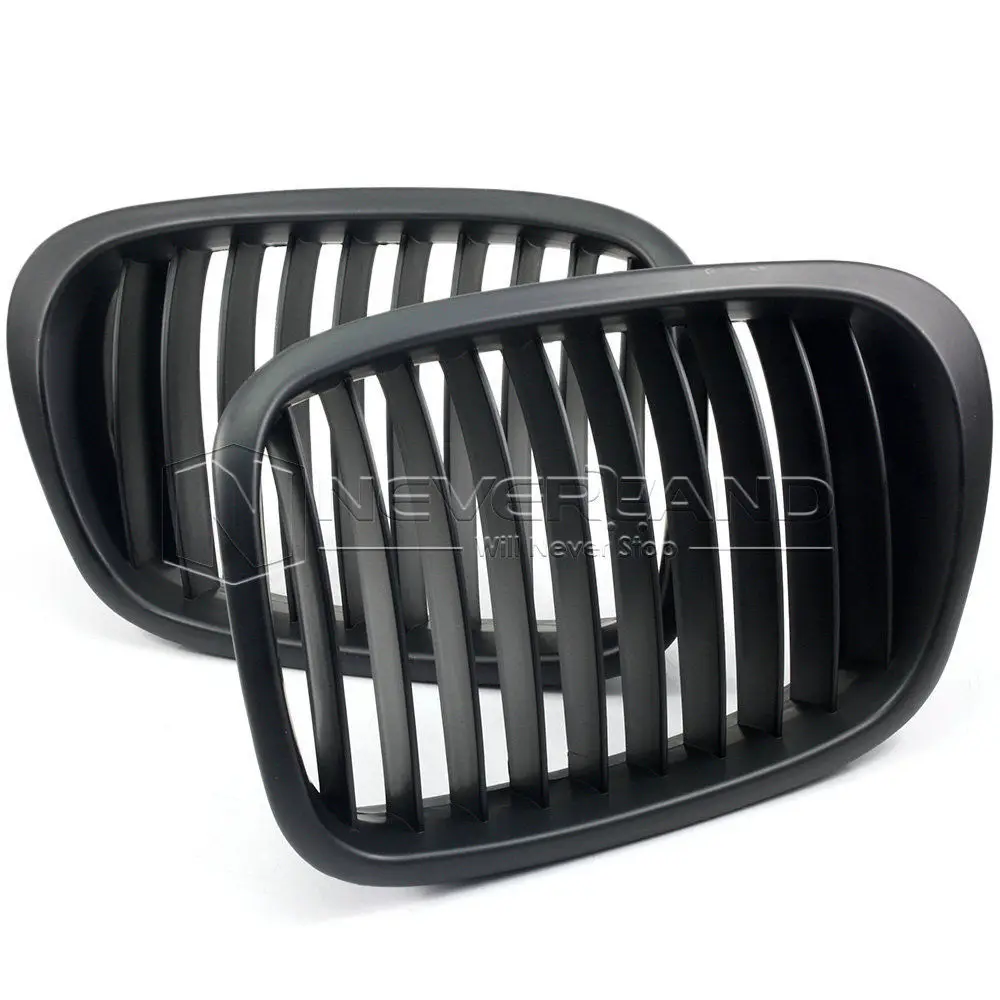 

Car Front Matt Black Grille Mesh For BMW 5 Series (E39) 1997 -2003 4 Door Apply to 520i 525 tds 523i 528i 540i Car Racing Grills