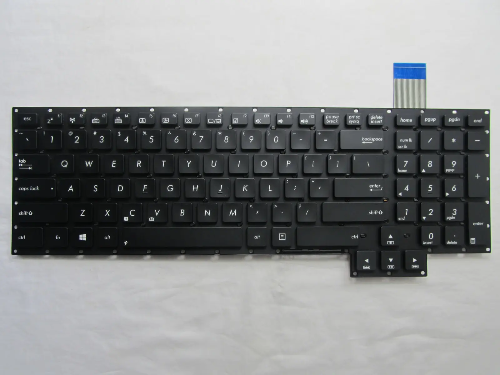 

New For Asus G750JY G750JZ G750V Keyboard US NO Frame MP-12R33USJ528W