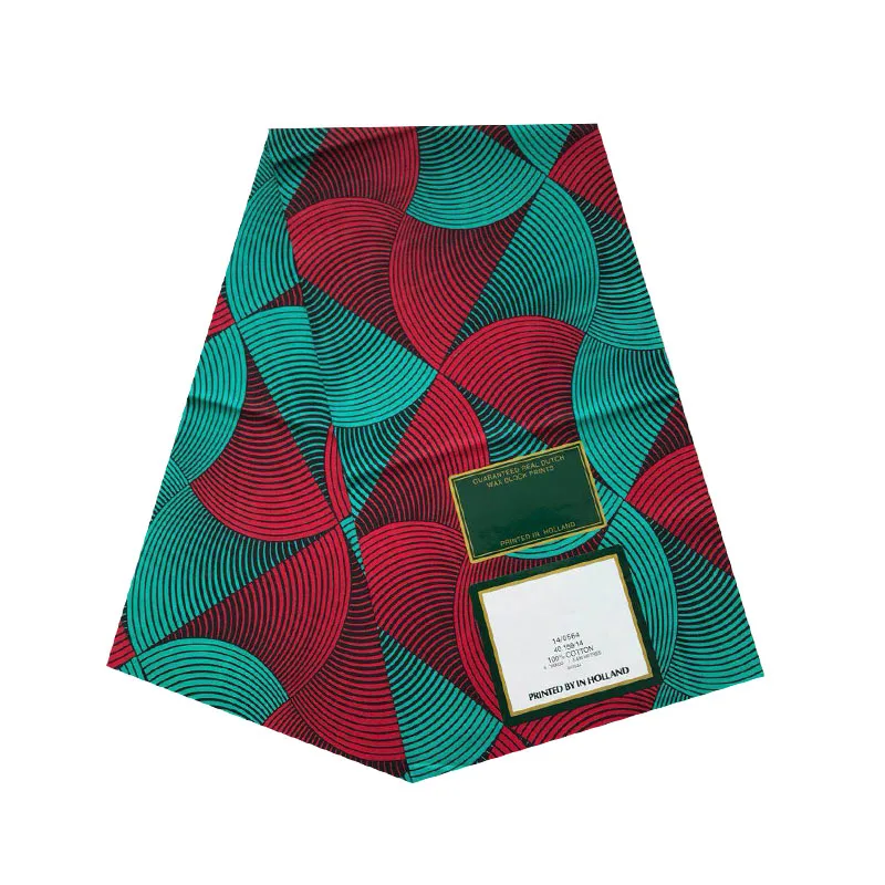 

2019 Excellent design veritable dutch real cotton wax african printed fabric best quality soft 100% cotton V-L 142