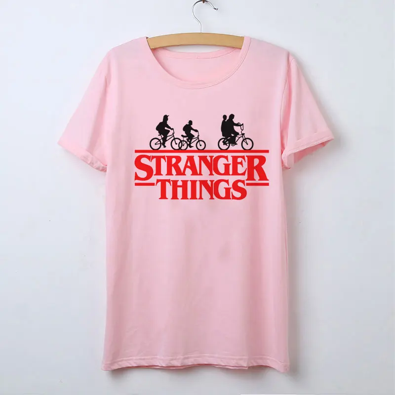 Spring Summer Elegant Fashion Blusas Mujer De Moda Stranger Things Short Sleeve Women Casual Vintage Chiffon Blouses Shirt