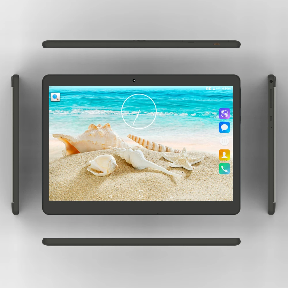 4G Android 7.0 Tablet PC Pad 10 Inch 1920x1200 IPS Quad Core 2GB RAM 16GB ROM Dual SIM Card LTD FDD Phone Call 10\
