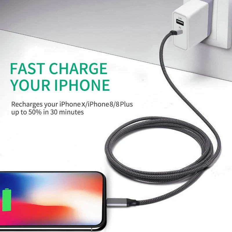 30W USB PD Fast Charger For iPhone Samsung Adapter Type C Quick Charger (13)