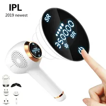 Lescolton IPL эпилятор, постоянное лазерное удаление волос с ЖК-дисплеем, лазерный триммер для бикини, фотоэпилятор