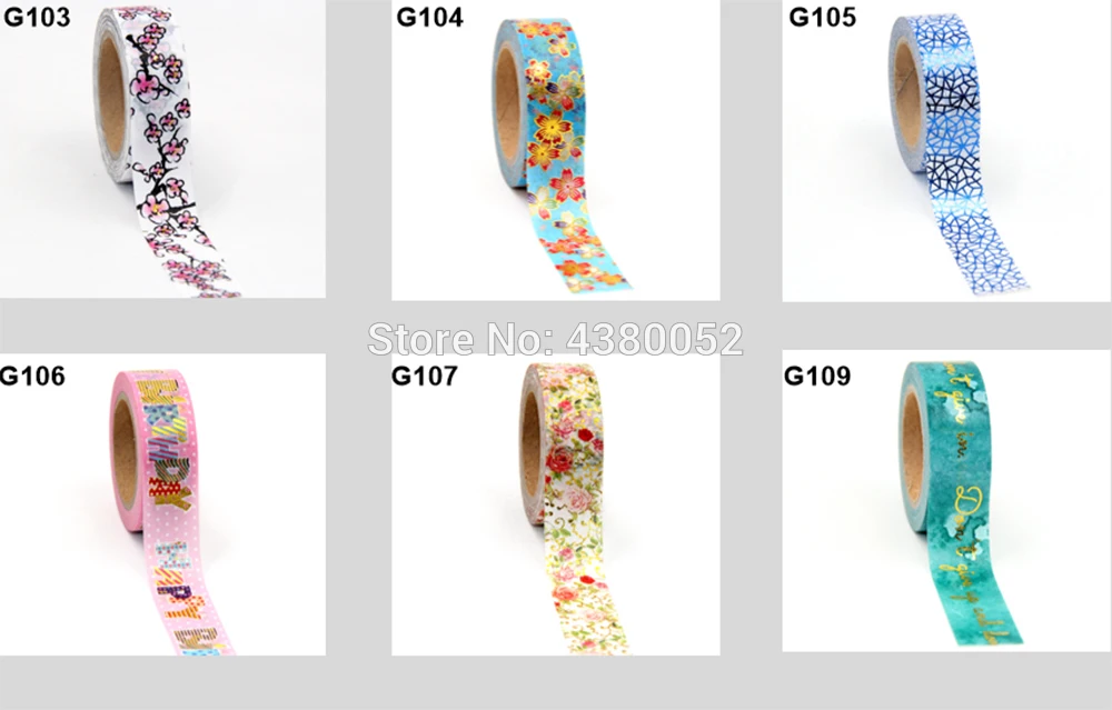 150 рулонов/лот рукоделие изоляционная лента цветочный принт деко DIY Наклейка клейкая японская лента набор