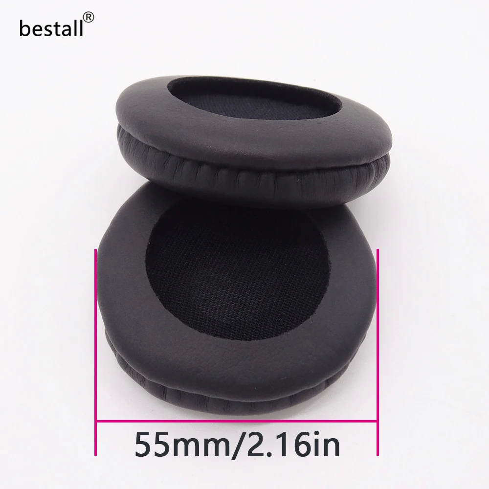 bestall 55mm Ear pads For Headphones Foam pad 5.5cm Headphone Sponge Covers Earpads cushion