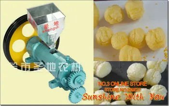 

Hot sell corn puffed food extruder 50kg capacity maize puffing food extruder ball shape puffing food machine crispy ready to eat