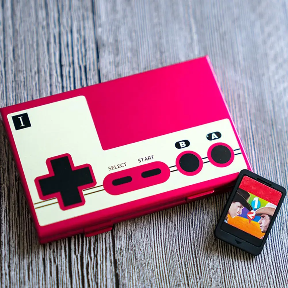 

Ultra-Slim Aluminum Game Cartridge Case Holder Storage Box for Nintendo Switch Ultra-Slim Aluminum Game Cartridge Case