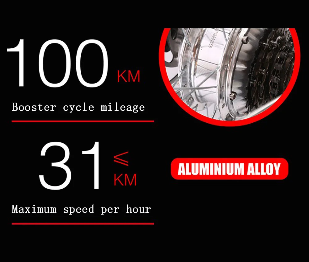 Clearance battery bike Aluminum alloy 48V panasonic lithium battery mountain bike 26 inch 250W brushless electric bike 4