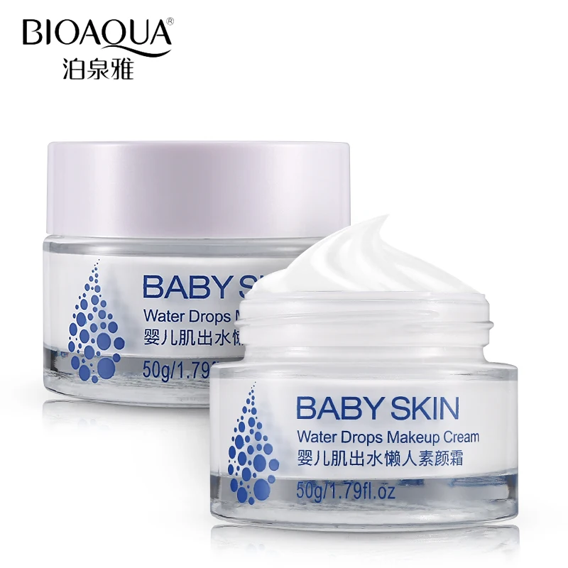 

BIOAQUA Makeup Brighten Face Skin Care Base Baby Skin Whitening Toning Cream Moisturizing Cosmetics Foundation Concealer