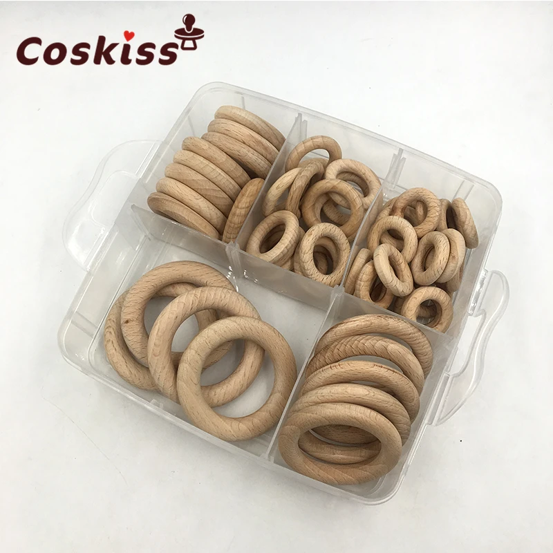 Природа бука белье, сексуальное женское белье, игрушка montessori комплекты одежды из натуральных материалов для маленьких зубные кольца для детей прорезыватель Игрушка аксессуары деревянный набор колец Цепочки и ожерелья