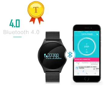 

2018 Best Selling Smart Bracelet Bluetooth 4.0 Heart Rate Monitor and Blood Pressure Tracker Sport Waterproof Smart Band
