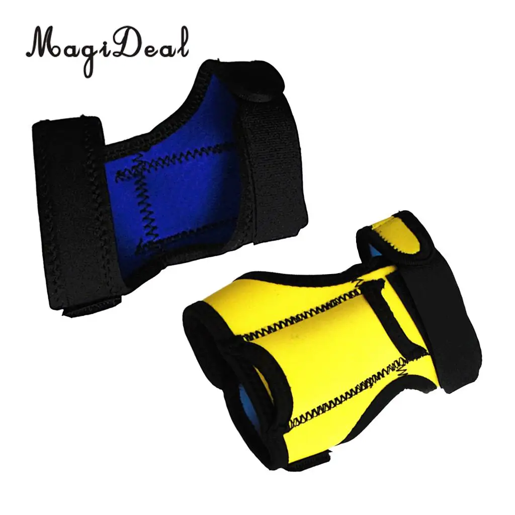 MagiDeal 2 шт. наружное Подводное плавание с аквалангом факел фонарик держатель мягкая рука/крепление на руку наручный ремешок перчатка