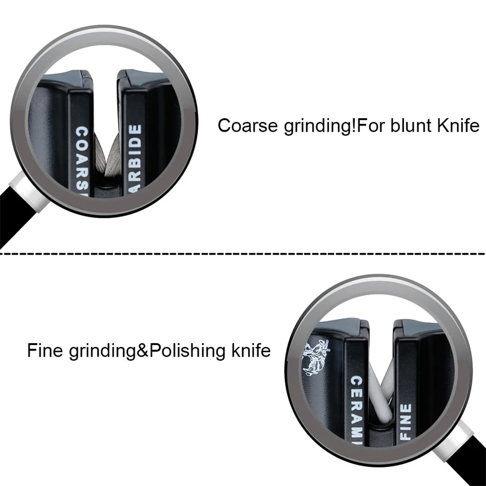 GRINDER New Hot Mini Ceramic Rod Tungsten Steel Camp Pocket Kitchen Knife Sharpener Household Kitchen Sharpening Tools8