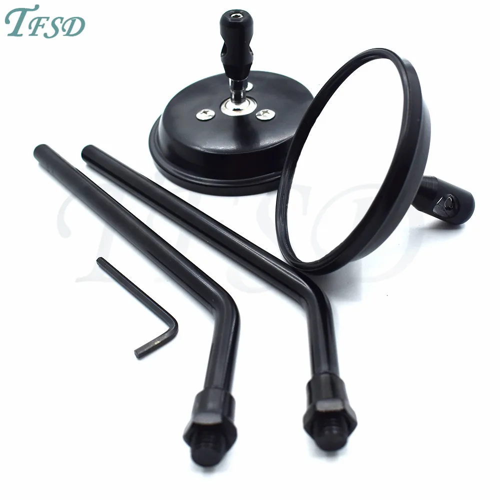 

Universal 10 mm motorcycle rearview mirror scooter bicycle motorbike side mirror for Suzuki KTM Ducati Honda Kawasaki Yamaha BMW