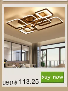 NEO GLeam White or Brown Finish C shape modern led chandelier for living room dining room kitchen room deco hanging chandelier