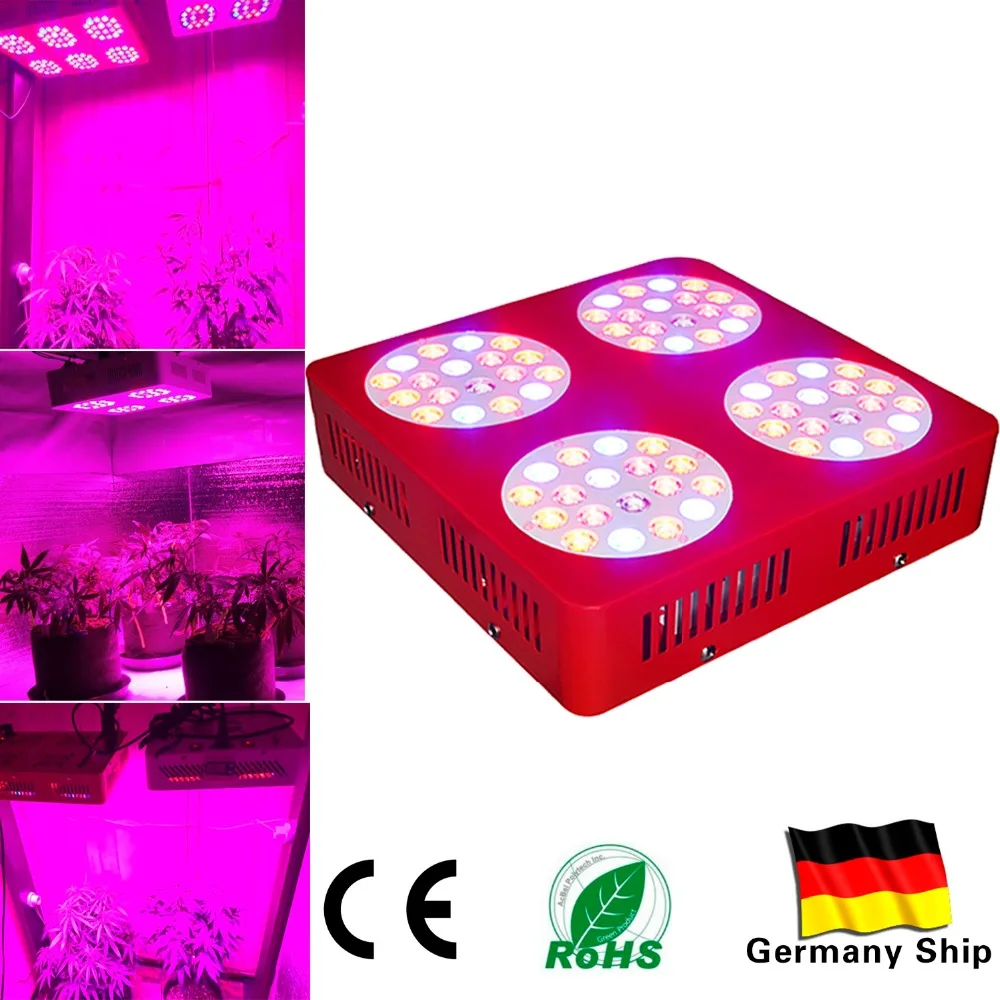 

Shipping From USA/Germany Stainless Steel ZNET4 600W HPS Replacement Full Spectrum LED Plant Grow Lights For Growth Indoor