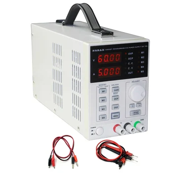 

KA6005P Precision Adjustable Programmable Digital DC Power Supply 60V 5A 220V 0.01V 0.001A Low Noise USB RS232 Interface