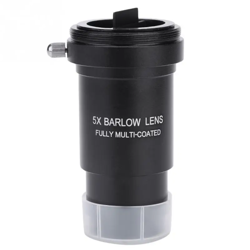 

Multi-coated 1.25'' 5X Barlow Lens M42 Thread for 31.7mm Telescopes Eyepiece New