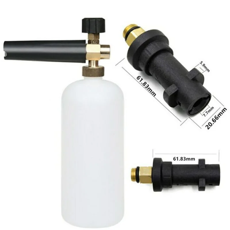 

New High Pressure Snow Foam Lance With Adjustable Nozzle For Karcher K Series HD Outdoor Power Equipment