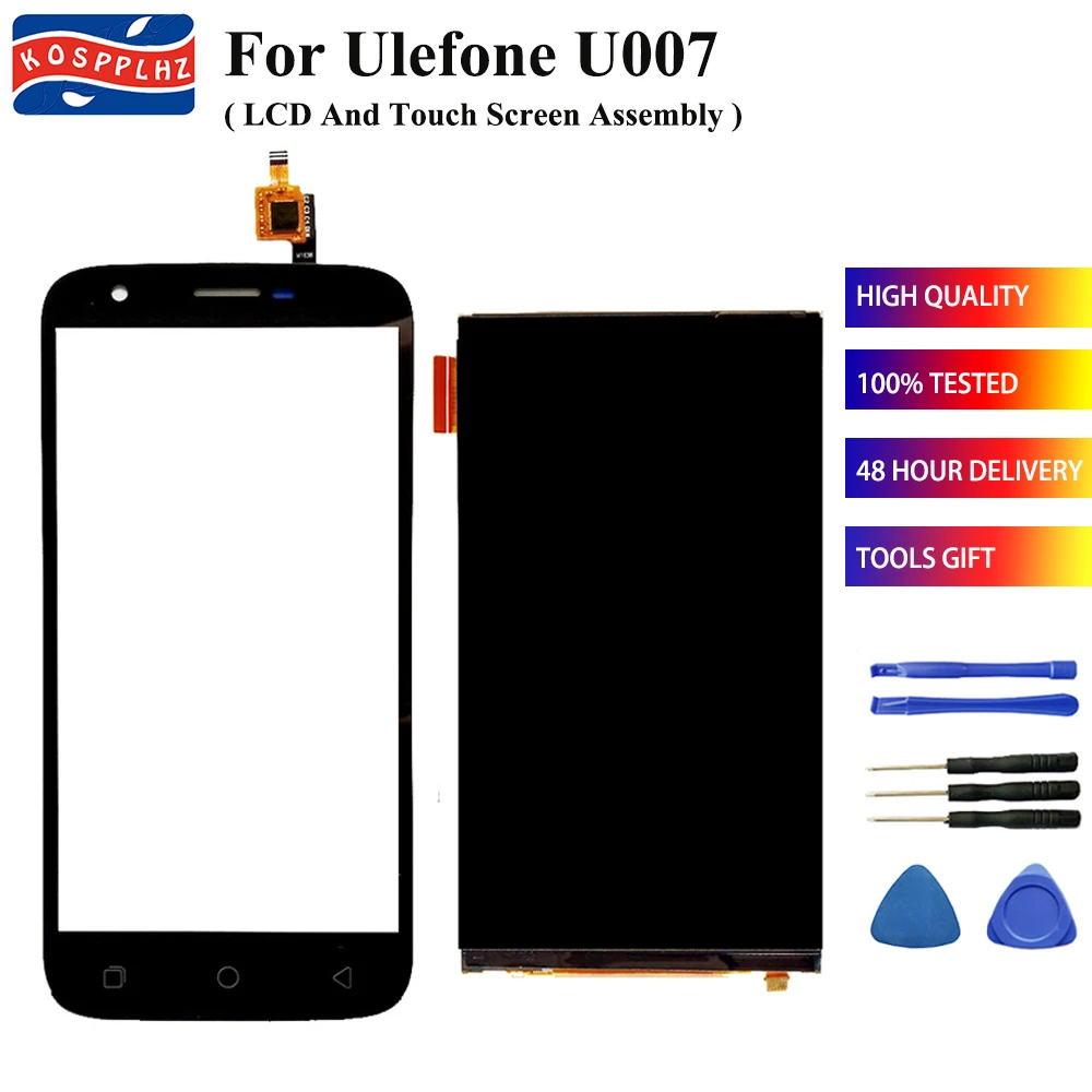 

New 5.0 '' For UleFone U007/ UleFone U007 Pro LCD DIsplay + Touch Screen Digitizer Assembly 100% Tested LCD+Digitizer + tools