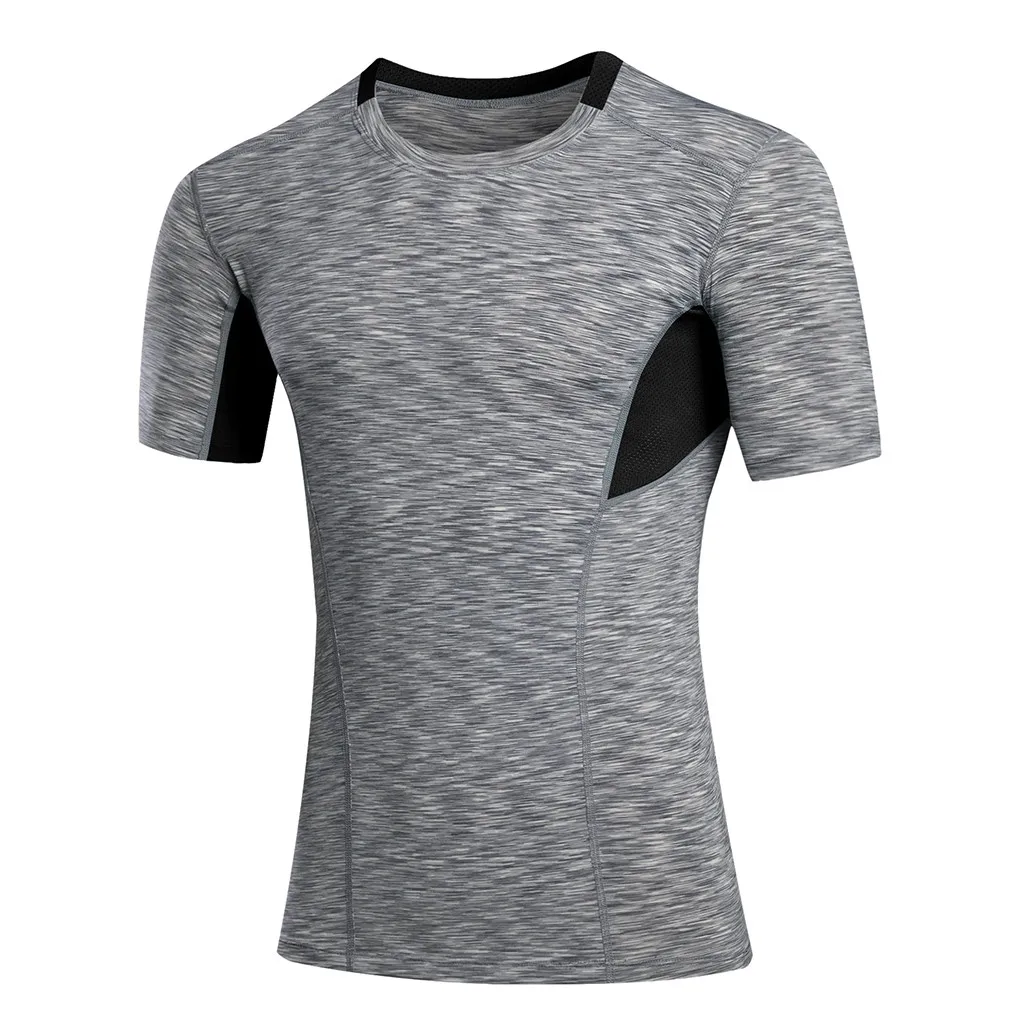 

Breathable Sports Quick Dry 5 Color Funny T Shirt Men Fashion Tee Tops Hot Casual T-shirt Short Sleeve Summer Sports TShirt