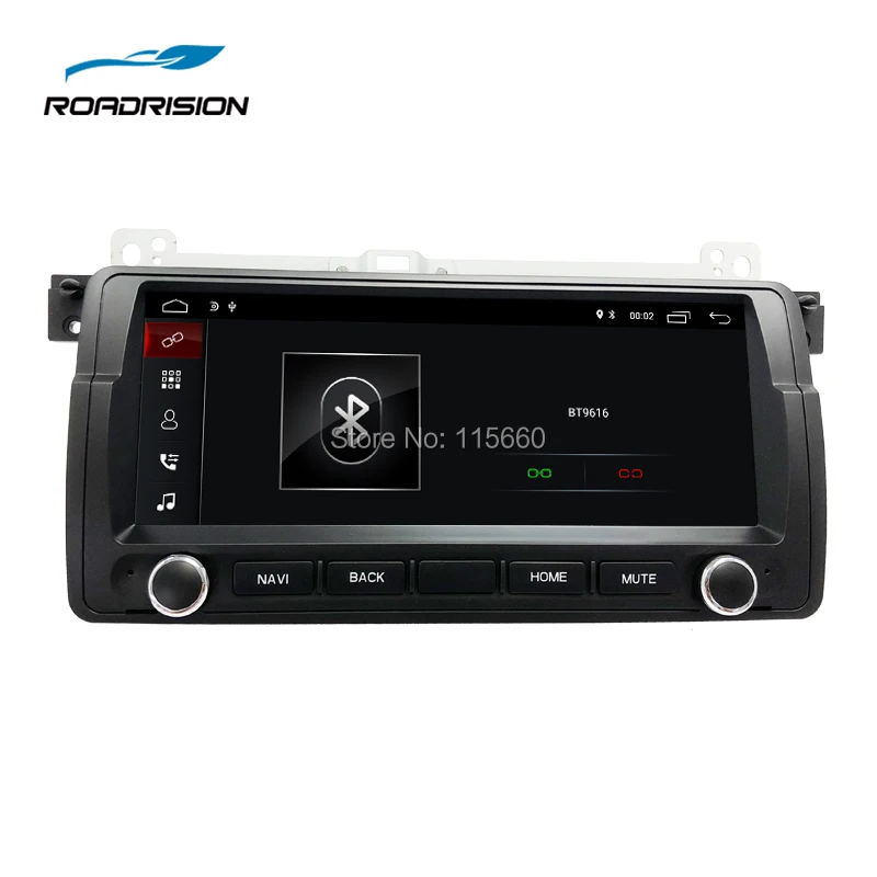 RoadRision 8,8 дюймов Android автомобильный мультимедийный плеер для BMW E46/M3 с Canbus Wifi Bluetooth Радио RDS gps навигация