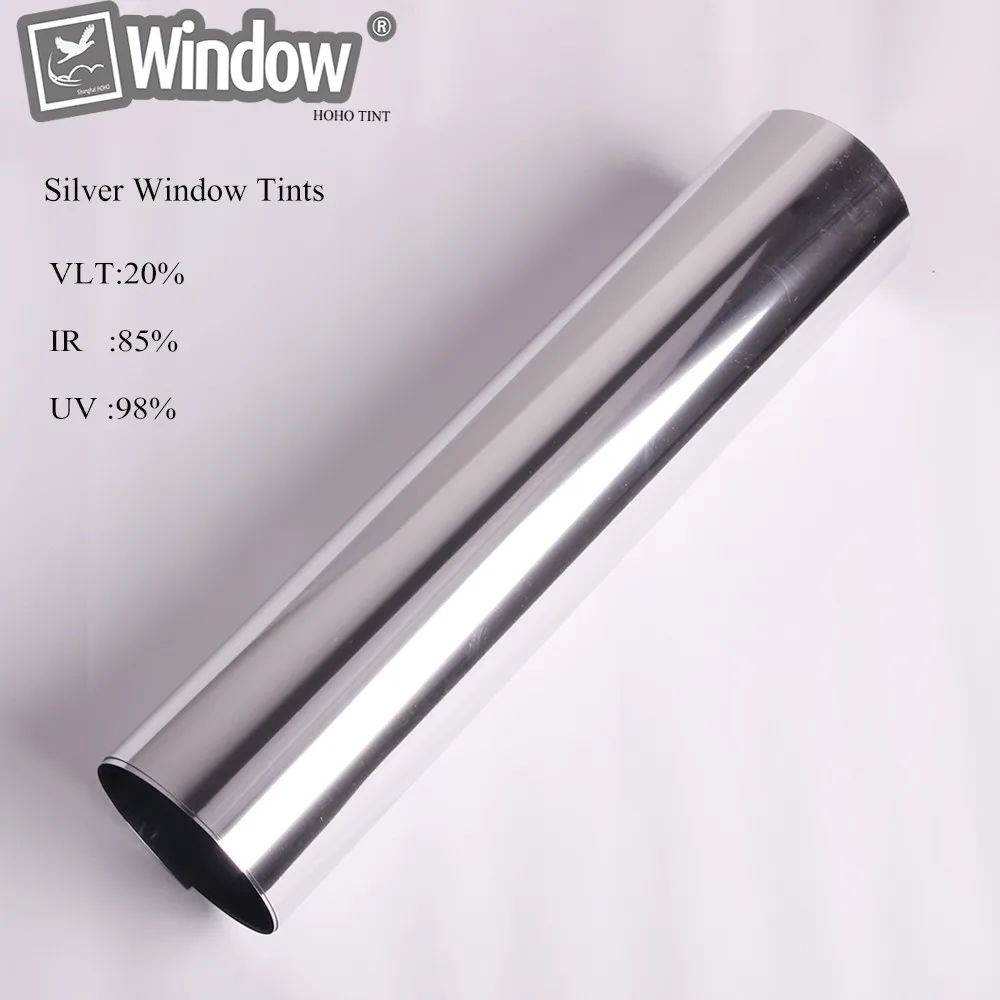 SUNICE Home One Way Mirror Tint Silver 20% 2" x 10 'светоотражающая пленка для окон, пленка для дома, 10 футов в рулоне