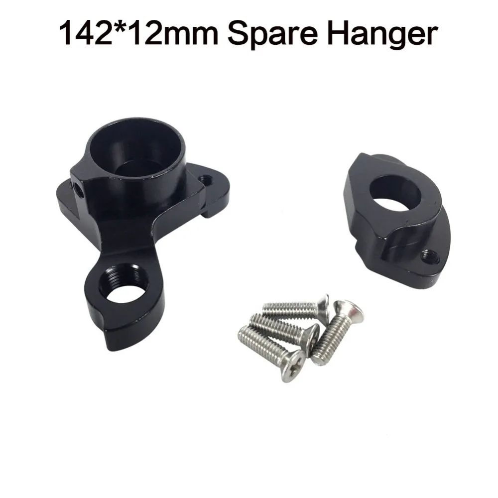 الدراجات الخلفية Derailleur شماعات 135x9 مللي متر + 142x12 مللي متر هوك مع المحور الظهور دراجة هوائية جبلية MTB إطار العروة مسامير سبائك دراجة أجزاء الدراجات الخلفية Derailleur شماعات 135x9 مللي متر + 142x12 مللي متر هوك مع المحور الظهور دراجة هوائية جبلية MTB إطار العروة مسامير سبائك دراجة أجزاء
