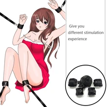 Качели бондаж игрушки экзотические БДСМ Связывание PU платок Любовь Игра Фетиш связывание лодыжки манжеты секс наручники для женщин мужчин пара