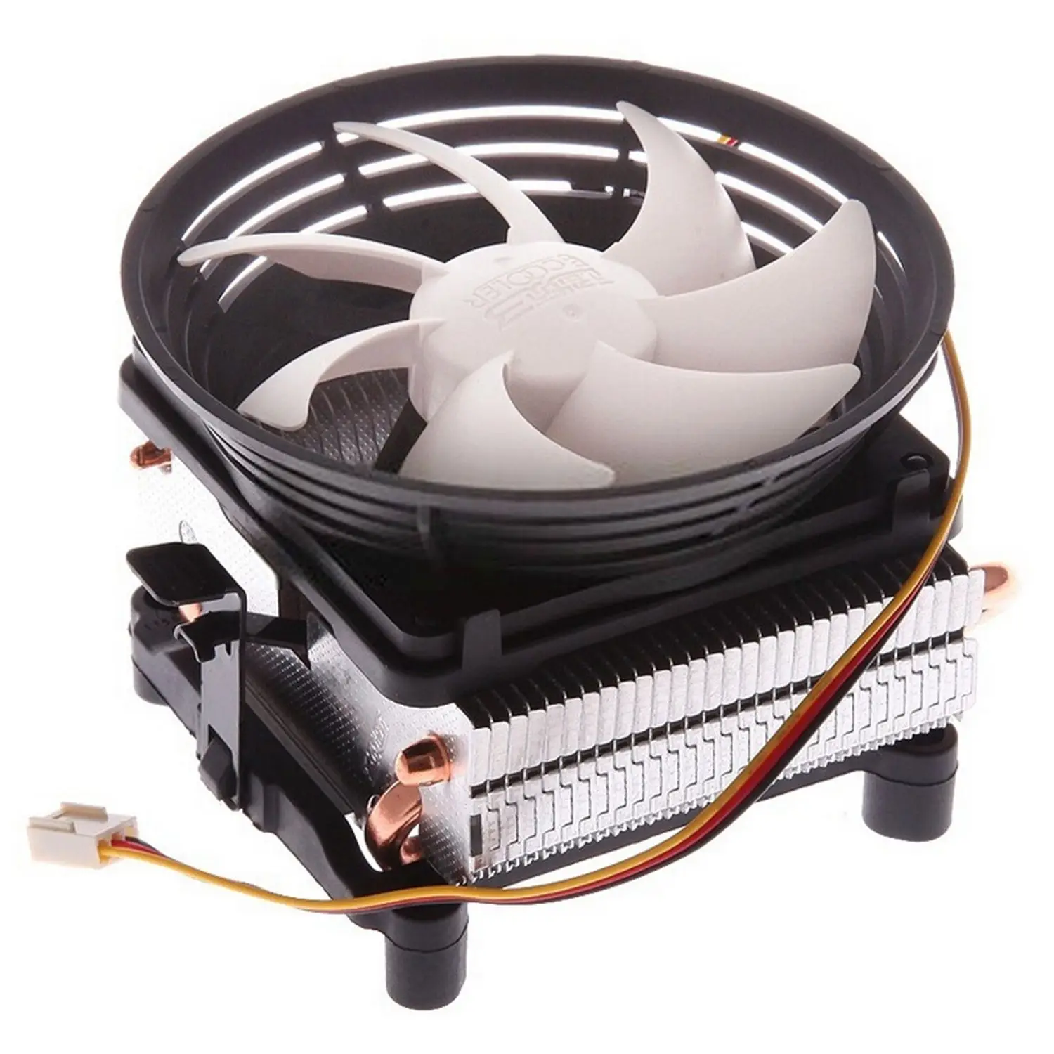 PCCOOLER Seven-spot ladybug V4 cpu radiator Full copper 2 heat pipe For AMD/intel cpu silent fan